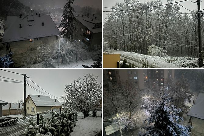 Potpuni kolaps; Snijeg napravio haos širom Srbije, zavijani putevi FOTO/VIDEO