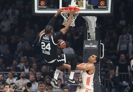 Partizan u napetoj atmosferi srušio Bajern u prvom meču nakon odlaska Željka Obradovića, Vašington junak