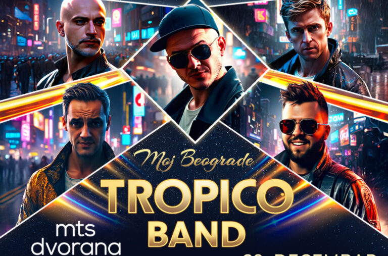 Žurka za kraj godine: Osvojite karte za koncert Tropico benda