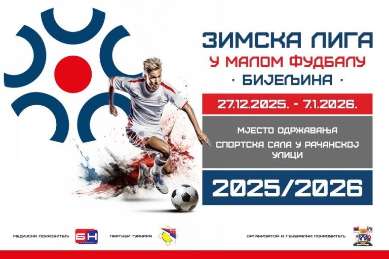 Počinje „Zimska liga“ u malom fudbalu: Prijave do 24. decembra