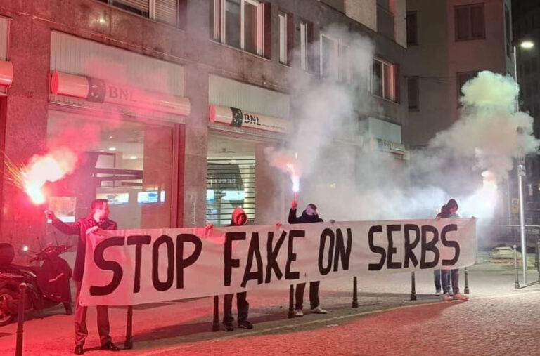 Italija na nogama: Aktivisti u Milanu poručili – dosta satanizacije Srba
