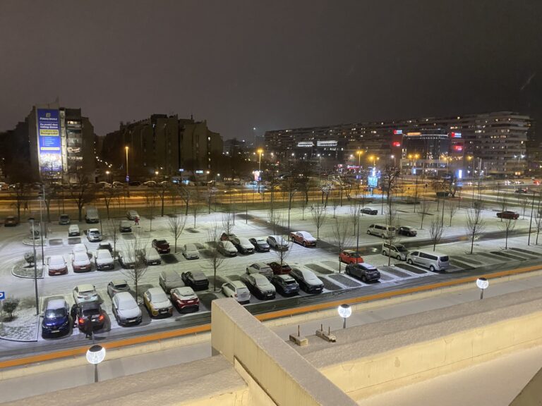 U Beogradu pada: Grad potpuno zatrpan snegom FOTO/VIDEO