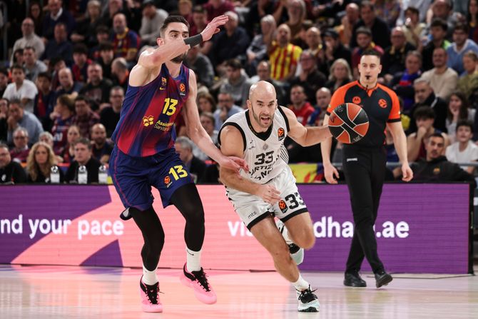 Partizan nastavio seriju poraza: Barselona prekaka, odbrana katastrofalna