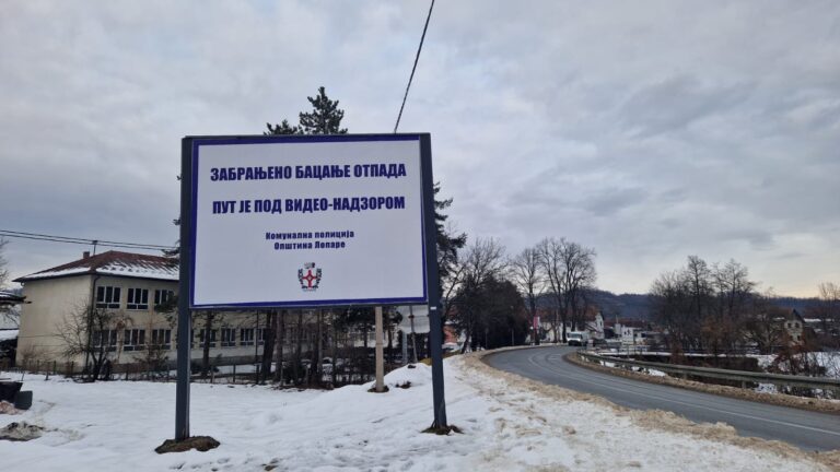 Priboj: „Ne bacajte otpad“
