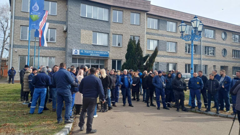 Štrajk upozorenja u „Vodovod i kanalizacija“ Bijeljina