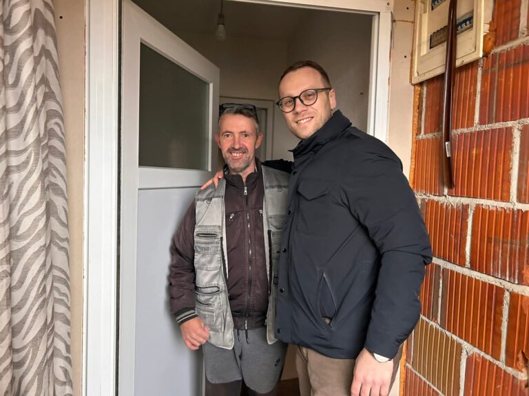 Bojan Savić u posjeti borcima Garde „Panteri“