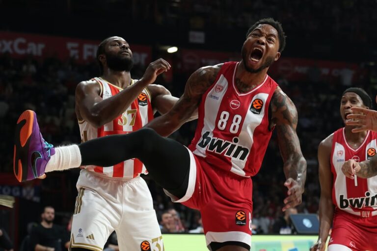 Zvezda propustila šansu da slavi u Pireju: Olimpijakos ima Vezenkova