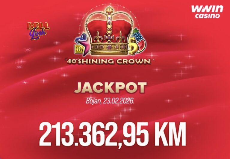 Jedan potez – velika priča! Bojan osvojio JACKPOT od 213.362,95 KM na WWIN-u!