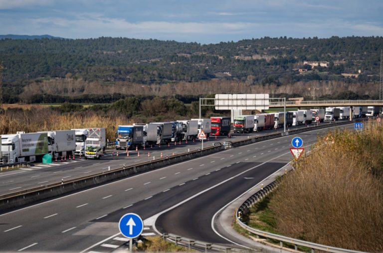 Gužve na izlazu iz Srbije: Teretnjaci čekaju satima