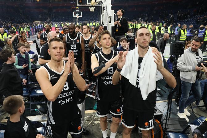 Navijači Partizana ipak nisu srušili neslavni rekord: Evo koliko ih je bilo u Areni za meč protiv Asvela