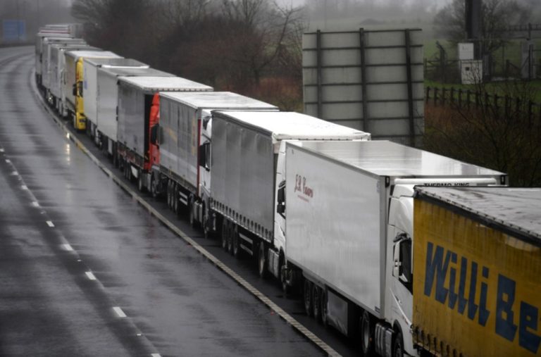 Na graničnom prelazu Batrovci teretna vozila čekaju dva sata na izlaz