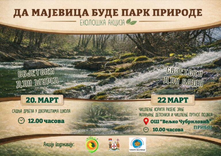 „Da Majevica bude park prirode“: Ekološke akcije povodom Dana šuma i voda