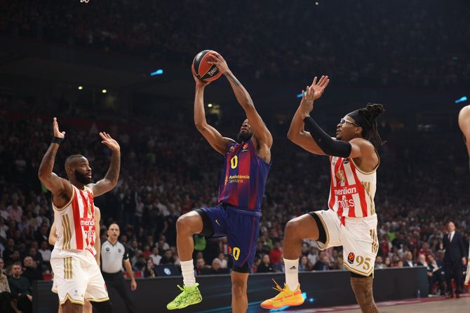 Zvezda u totalnoj drami poražena od Barselone, produžetak ovog puta nije bio srećan, malo je jedan Nvora