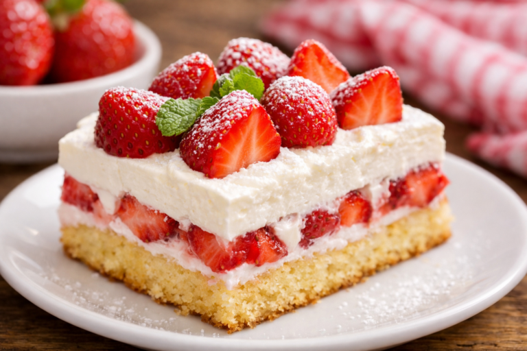 Kako brzo napraviti kolač sa jagodama i šlagom: Savršen desert gotov za 20 minuta