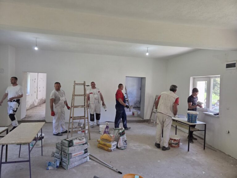 Nastavljeni radovi na adaptaciji Lovačkog doma u Brijestu